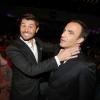 Christophe beaugrand et Nikos Aliagas aux melty Future Awards le 30 janvier 2014