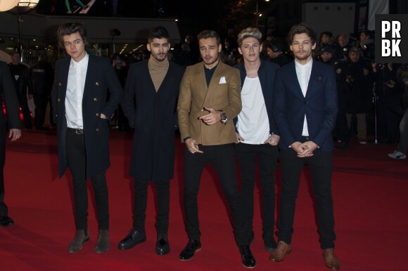 One Direction sur le tapis rouge des NMA 2014