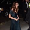 Kate Middleton à une soirée à la National Gallery de Londres le 11 février 2014