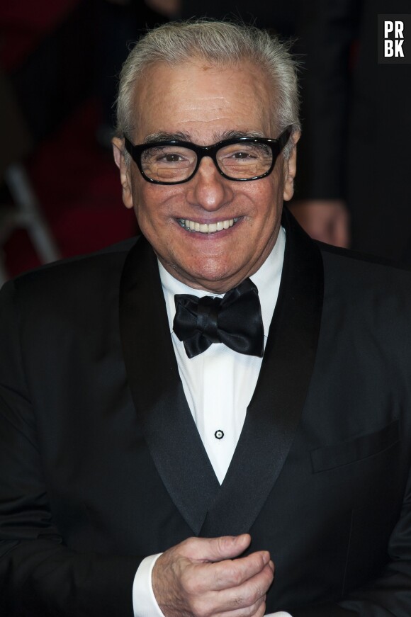 Martin Scorsese sur le tapis rouge des BAFTA Film Awards 2014 à Londres, le 16 février 2014