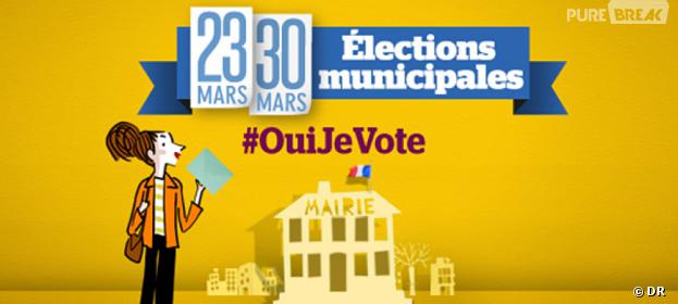 #OuiJeVote : le gouvernement lance une campagne pour inciter les jeunes à voter aux élections municipales 2014