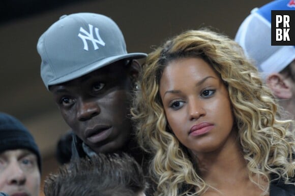 Mario Balotelli et sa fiancée Fanny Neguesha auraient refusé de se faire prendre en photo