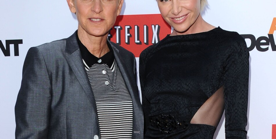 Ellen DeGeneres et Portia De Rossi à l&#039;avant-première d&#039;Arrested Development saison 4, le 29 avril 2013 à Los Angeles
