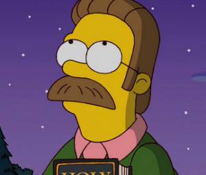 Flanders (Simpson) – La moustache la plus tête à claques