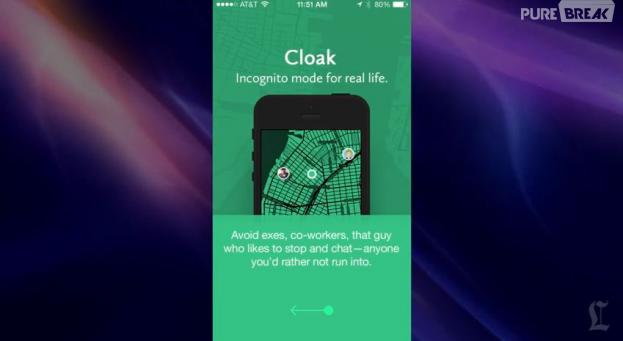 Cloak : une application qui vous permet de fuire vos amis !