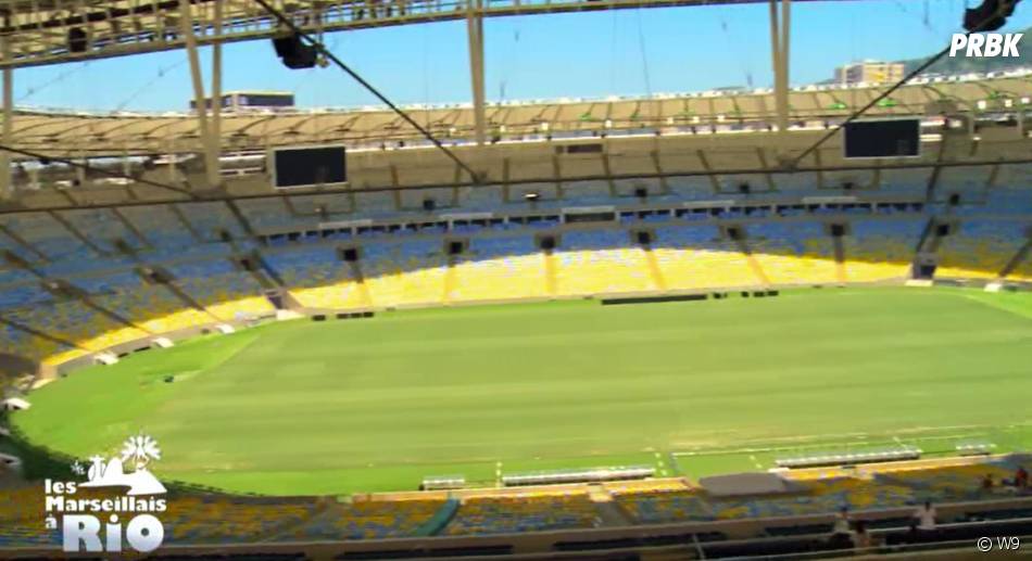 Les Marseillais  à Rio : les candidats ont visité le stade de Maracana
