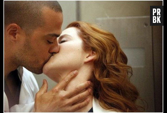 Grey's Anatomy saison 10, épisode 18 : April et Jackson en plein baiser passionné
