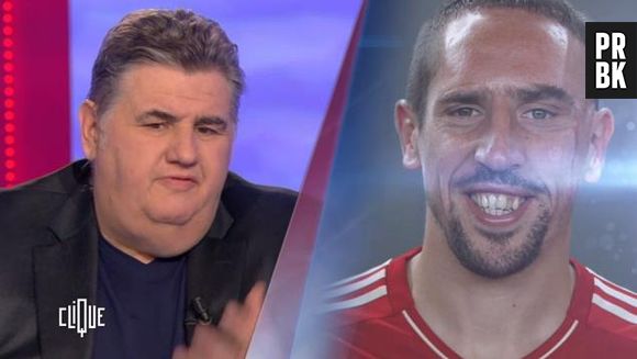 Pierre Ménès : Patrice Evra, Franck Ribéry, Nicolas Anelka... invité de Clique le 12 avril 2014, il vide son sac