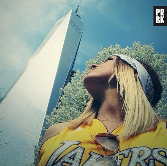 Alexia Mori : Selfies à New York pendant ses vacances