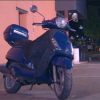 Enora Malagré : le scooter d'Enora Malagré "détruit" sur D8