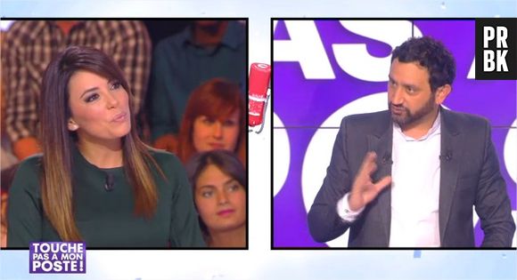 Eva Longoria, invitée de Cyril Hanouna dans Touche pas à mon poste, le 13 mai 2014