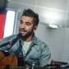 Kendji en interview pendant les répétitions de la tournée The Voice, le "The Voice Tour"
