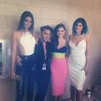 Lucy Hale entourée de Kendall Jenner et Kylie Jenner