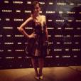 Priscilla Betti sublime dans sa robe au Festival de Cannes 2014