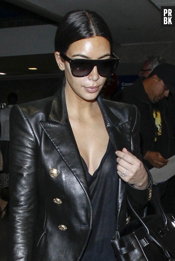 Kim Kardashian de retour aux Etats-Unis le dimanche 1 juin 2014