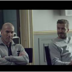 Zinédine Zidane et David Beckham réunis dans une pub Adidas avec une star du PSG