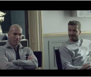 Zinédine Zidane et David Beckham (re)jouent au foot pour Adidas