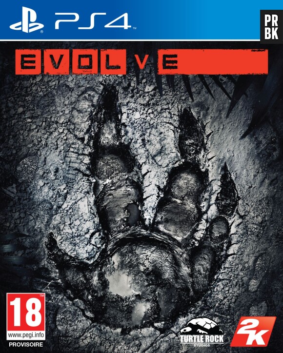 Evolve : la jaquette PS4