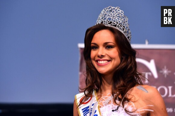 Marine Lorphelin pendant son règne de Miss France 2013