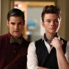 Chris Colfer et Darren Criss dans un épisode de Glee