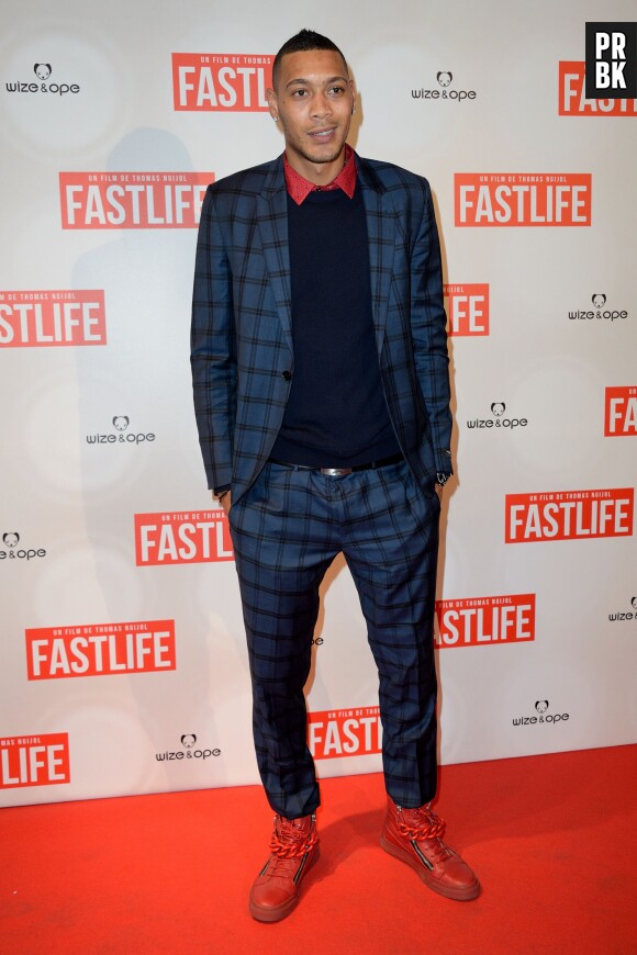 Guillaume Hoarau à l'avant-première du film Fastlife réalisé par Thomas Ngijol, le 15 juillet 2014 à Paris
