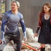Avengers 2 : Elizabeth Olsen et Aaron-Taylor Johnson sur une photo