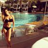Clara Morgane en bikini à Las Vegas, le 31 juillet 2014