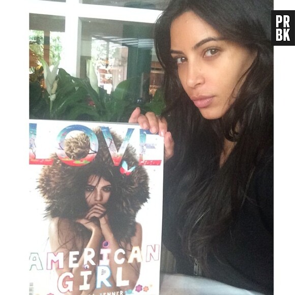 Kim Kardashian : selfie au naturel pour soutenir Kendall Jenner
