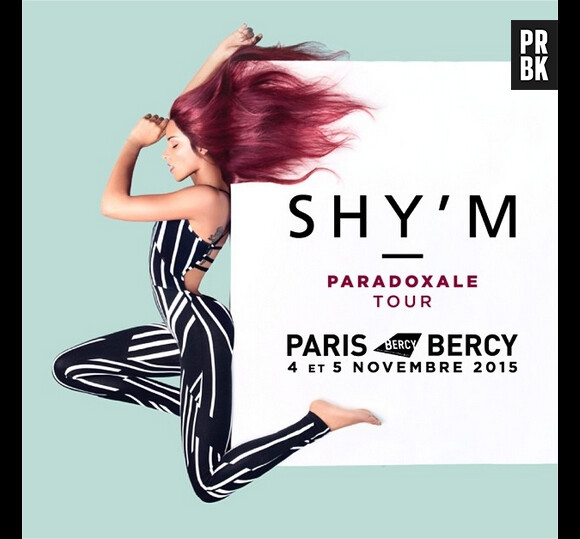 Shy'm annonce sa nouvelle tournée sur Instagram le 5 septembre 2014