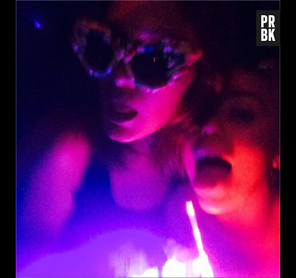 Miley Cyrus : after-party dénudée le 6 septembre 2014 à New York