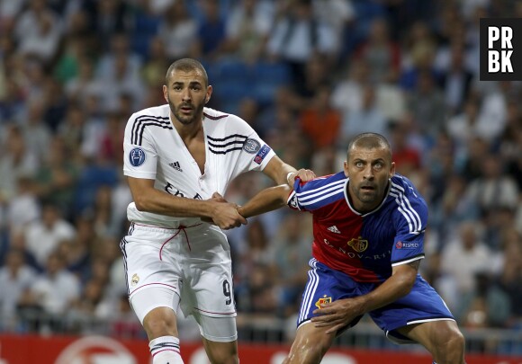 Karim Benzema avec le Real Madrid pendant la Ligue des Champions 2014