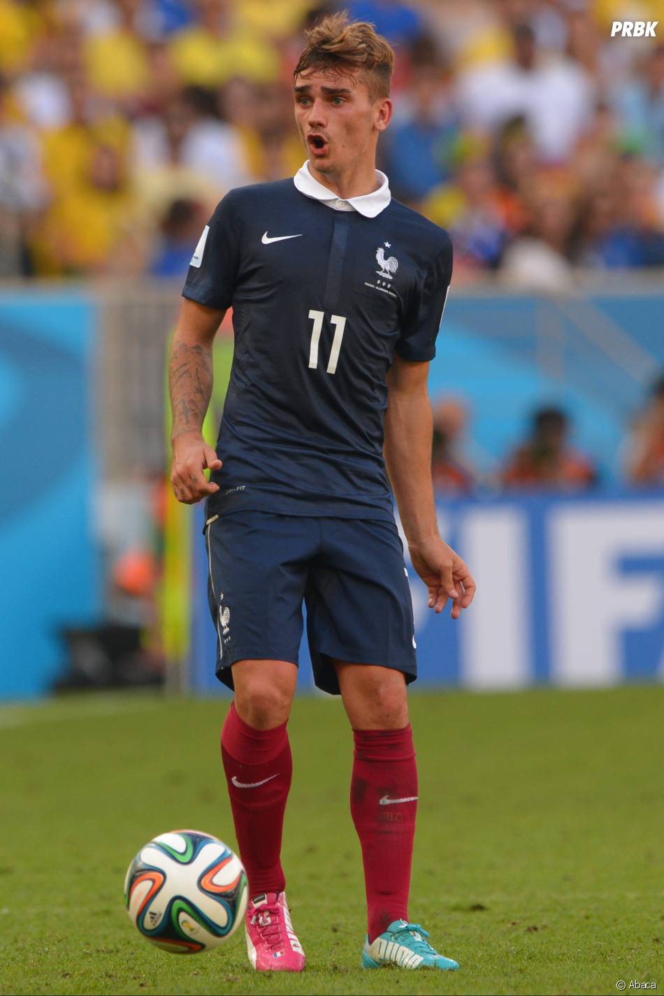 Antoine Griezmann Lors Du Quart De Finale Contre L Allemagne La Coupe 