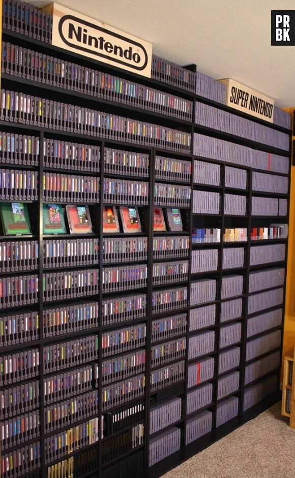 Un joueur vend son incroyable collection de jeux vidéo pour 164,000 dollars