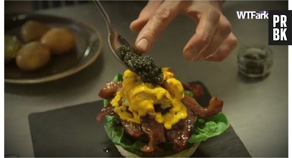 Glamburg : le hamburger le plus cher du monde est à base de cavier, truffe noire et blanche, boeuf kobé...