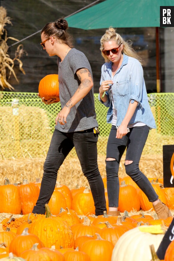 Harry Styles et Erin Foster à Los Angeles, le 8 octobre 2014 