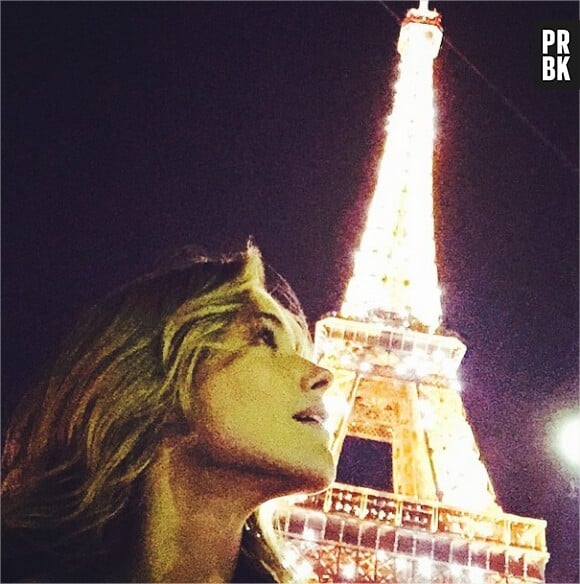 Sophia Bush alias Brooke Davis (Les Frères Scott ou One Tree Hill) à Paris, octobre 2014