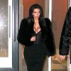 Kim Kardashian : bimbo décolletée à NY, le 16 février 2014