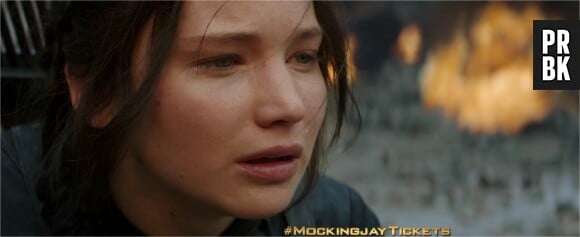 Hunger Games 3 : Katniss en larmes dans une nouvelle vidéo