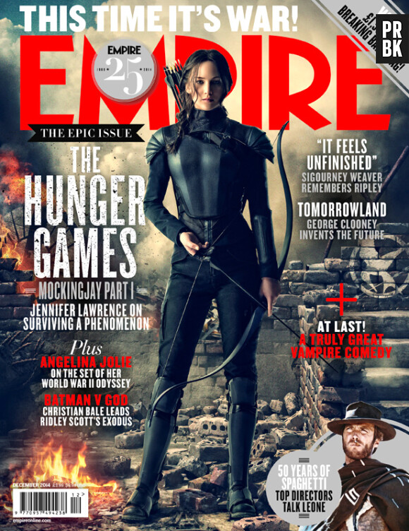 Hunger Games 3 : Jennifer Lawrence en couverture du magazine Empire