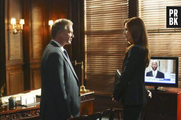 Scandal saison 4, épisode 6 : Jeff Perry et Darby Stanchfield sur une photo