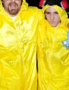 Guy Ritchie et son fils Rocco déguisés en personnages de Breaking Bad à Halloween 2014