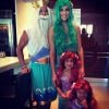 Adriana Lima et sa famille pour Halloween 2014
