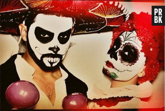 Demi Lovato en clown pour Halloween 2014