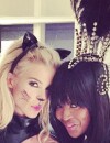 Victoria Silvstedt et Naomi Campbell ensemble pour Halloween 2014