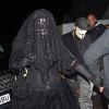 Adele en veuve noire incognito à Halloween 2014