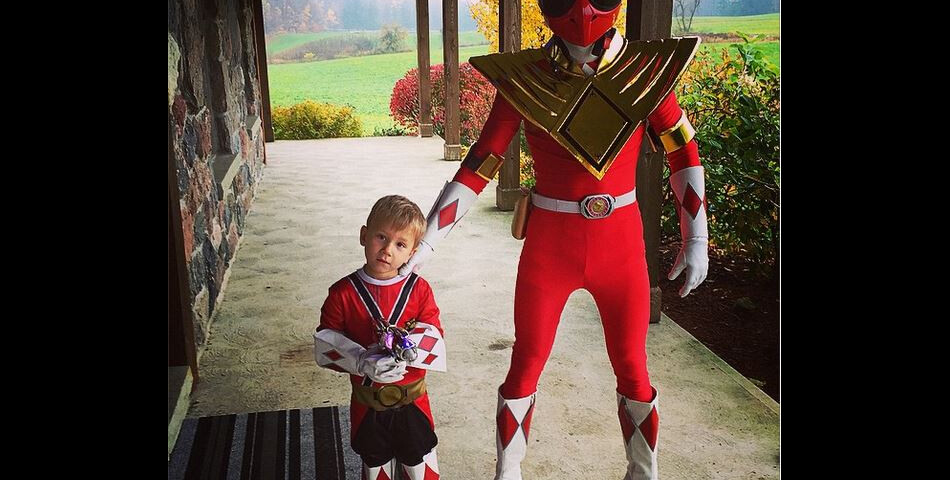 Justin Bieber en Power Ranger pour Halloween 2014