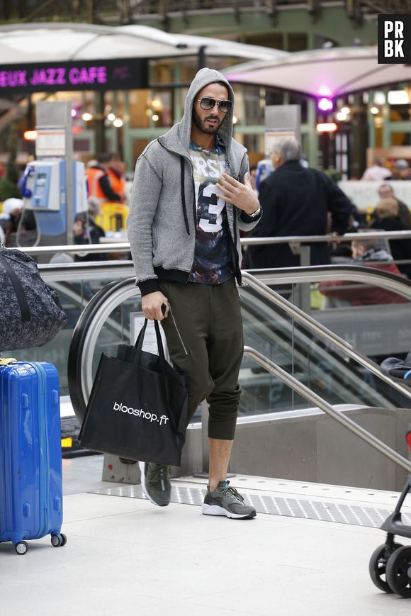 Thomas Vergara à la gare de Lyon, le 12 novembre 2014 à Paris