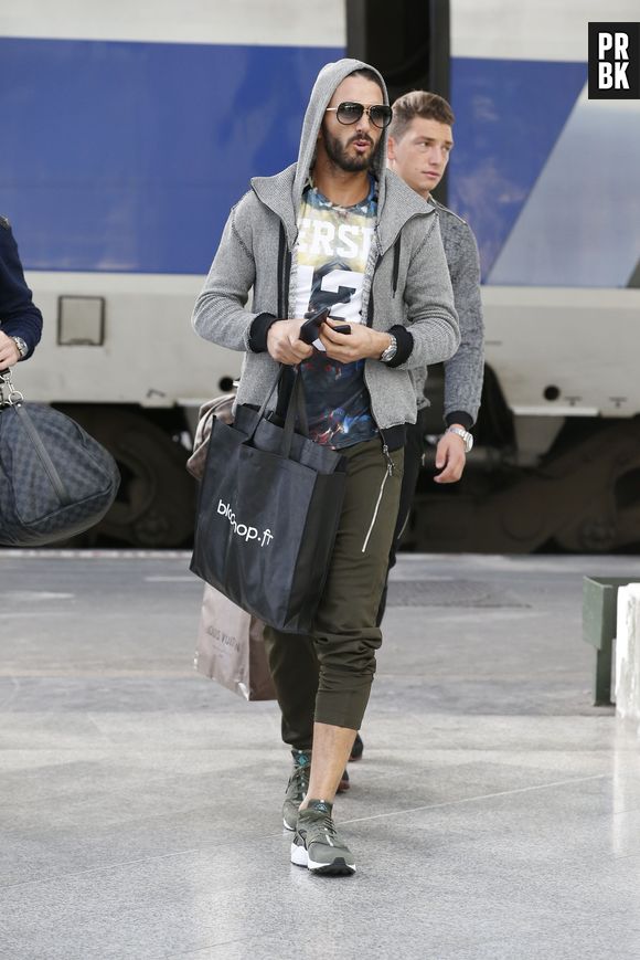 Thomas Vergara à la gare de Lyon, le 12 novembre 2014 à Paris