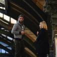  Thomas Vergara et sa maman &agrave; la gare de Lyon, le 12 novembre 2014 &agrave; Paris 