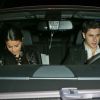 Selena Gomez en voiture avec David Henrie (Les Sorciers de Waverly Place), à Los Angeles, le 15 novembre 2014